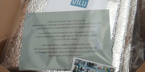 Wie Du heute schon an VILU‐Produkte kommst! Wie Du heute schon an VILU‐Produkte kommst!