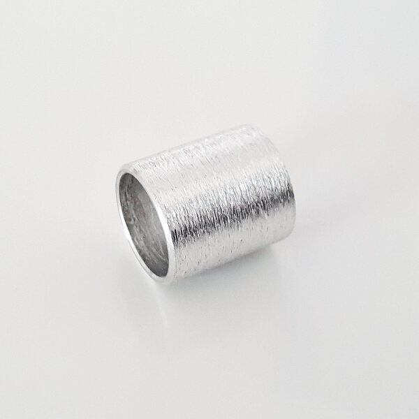 schmuckelement zylinder aluminium